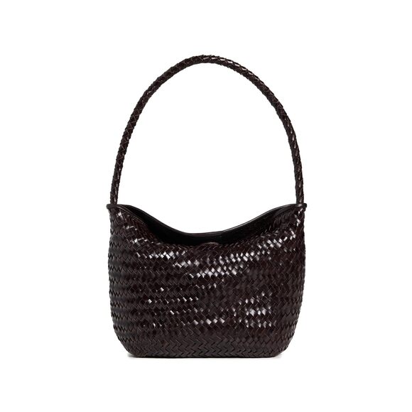 Handbags - 5008 Woven Shoulder Bag, Coffee Bean, One Size